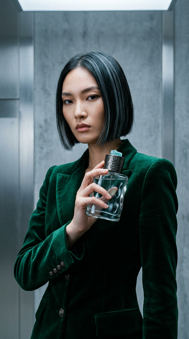 AI product shot of Aquatural Organic Daily Lotion Lavender & Mint | Cosmos Certified