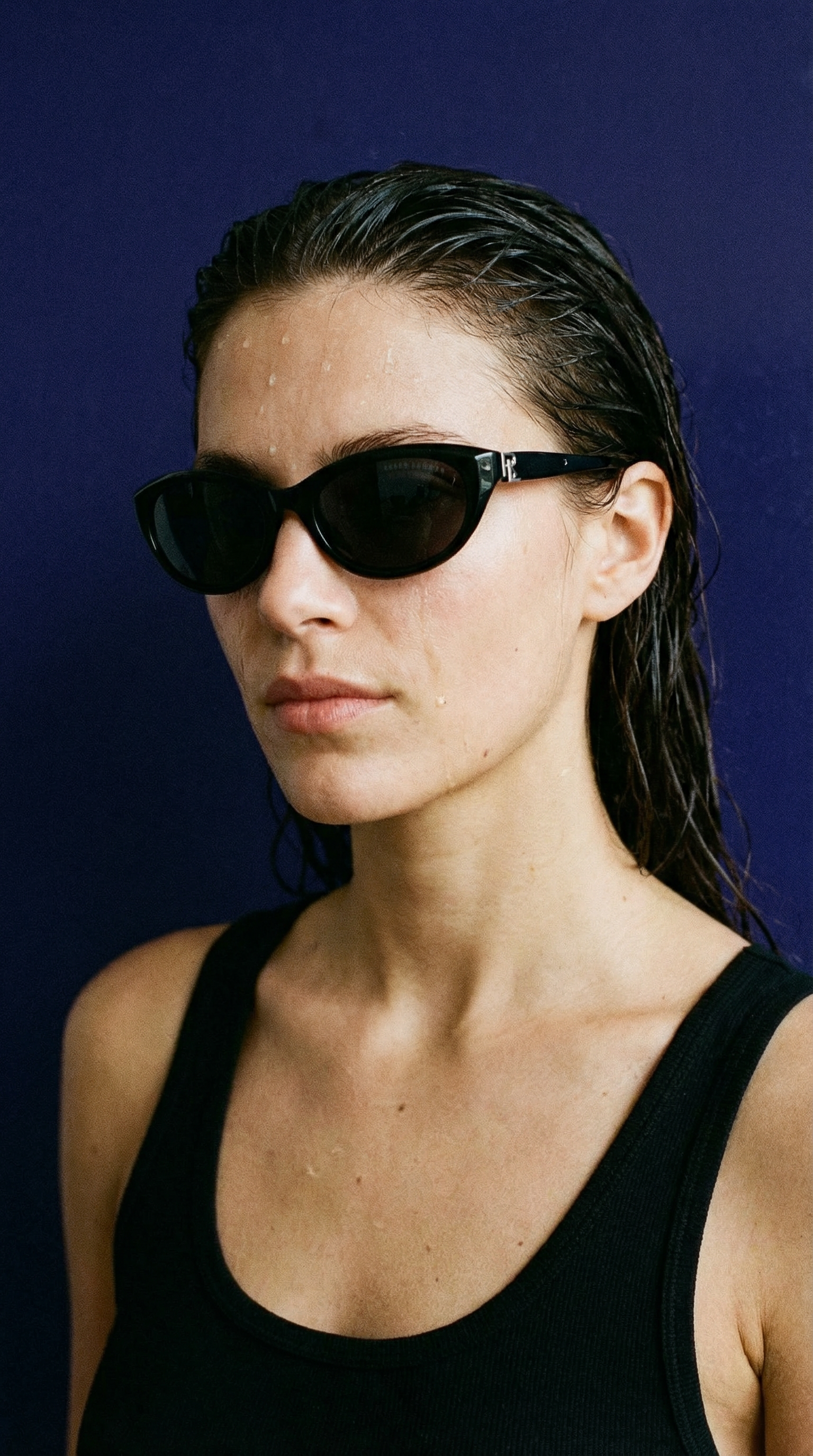 AI product shot of RL Oval Sunglasses