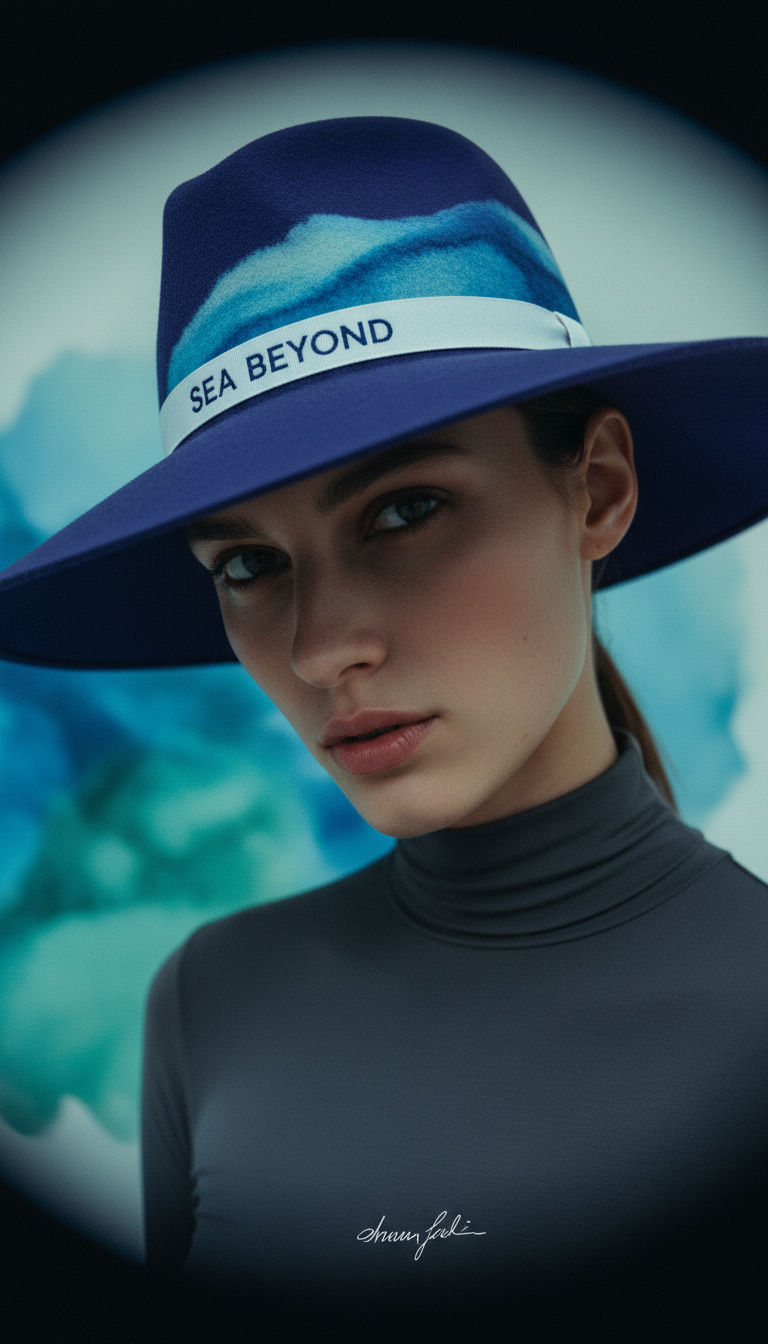 AI product shot of Re-Nylon bucket hat