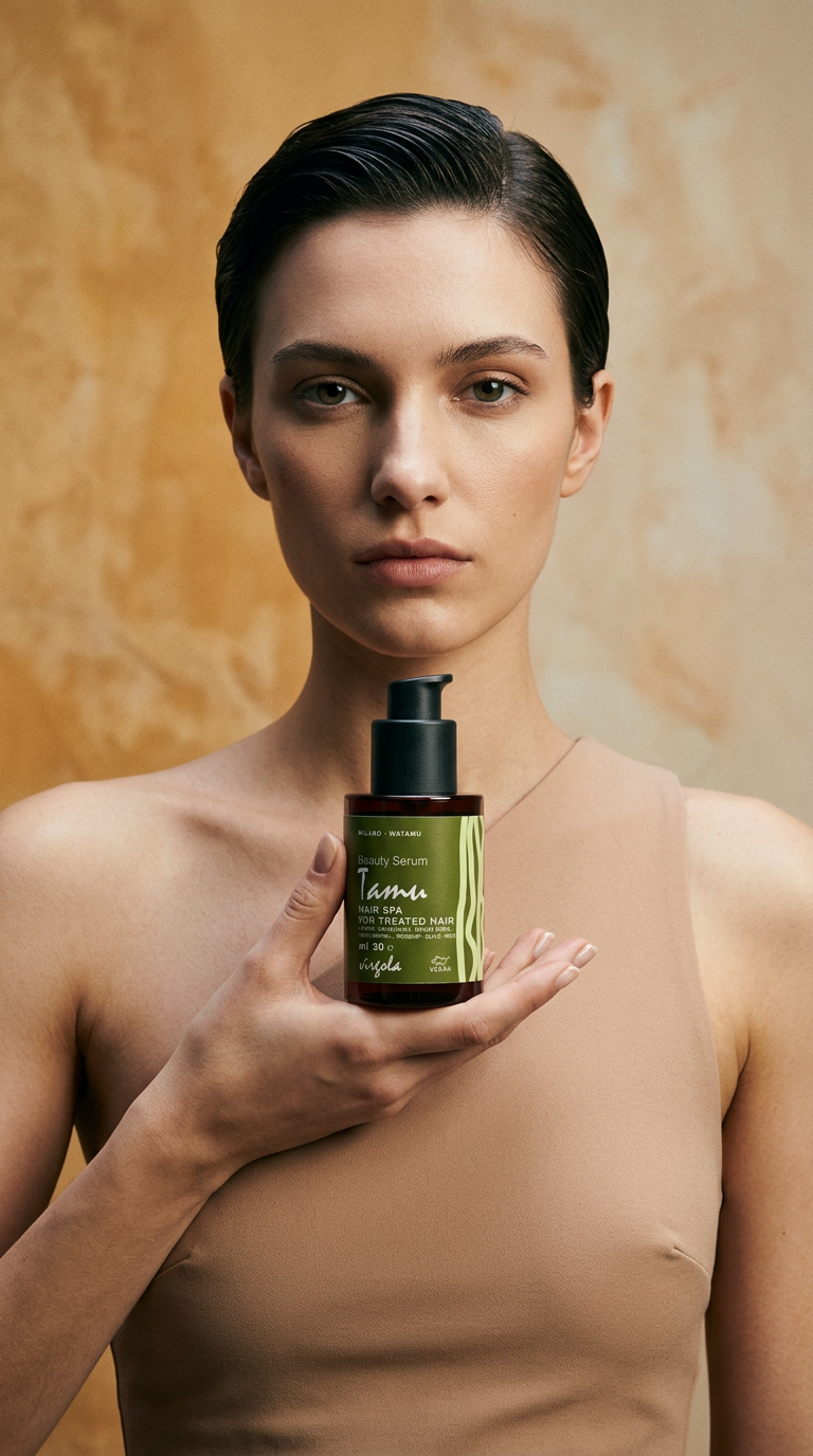 AI product shot of Tamu – Siero di Bellezza