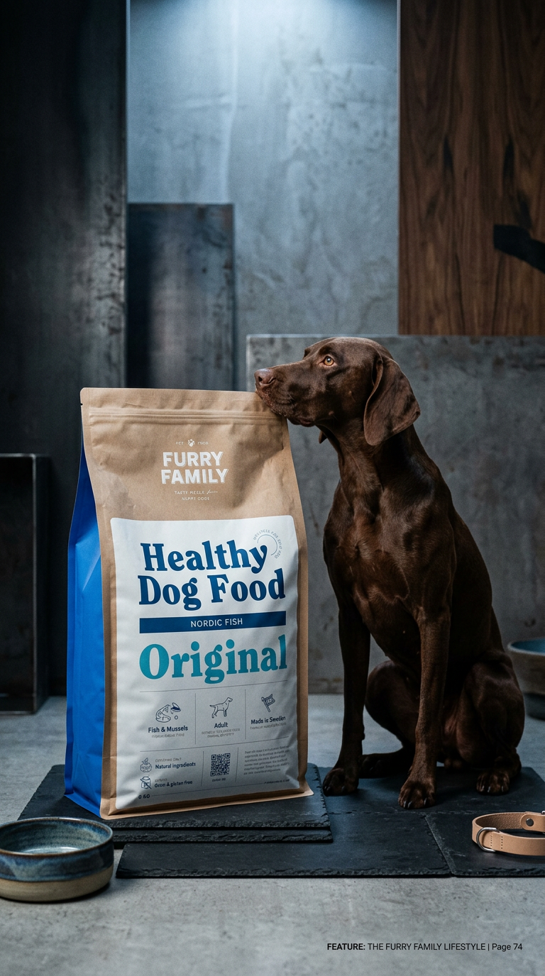 AI product shot of Nordic Fish Original, 6 kg