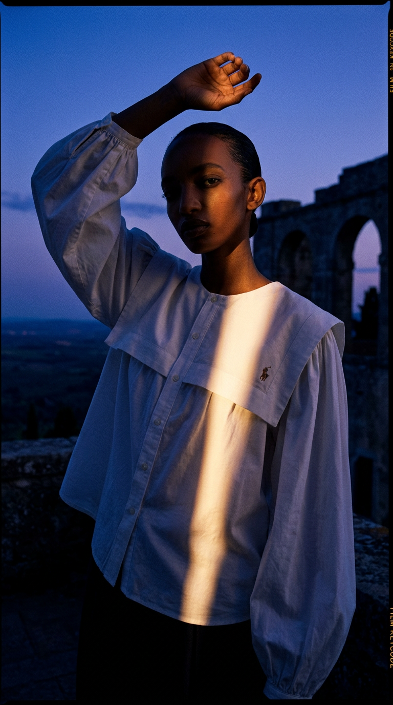 AI product shot of Polo Shirt