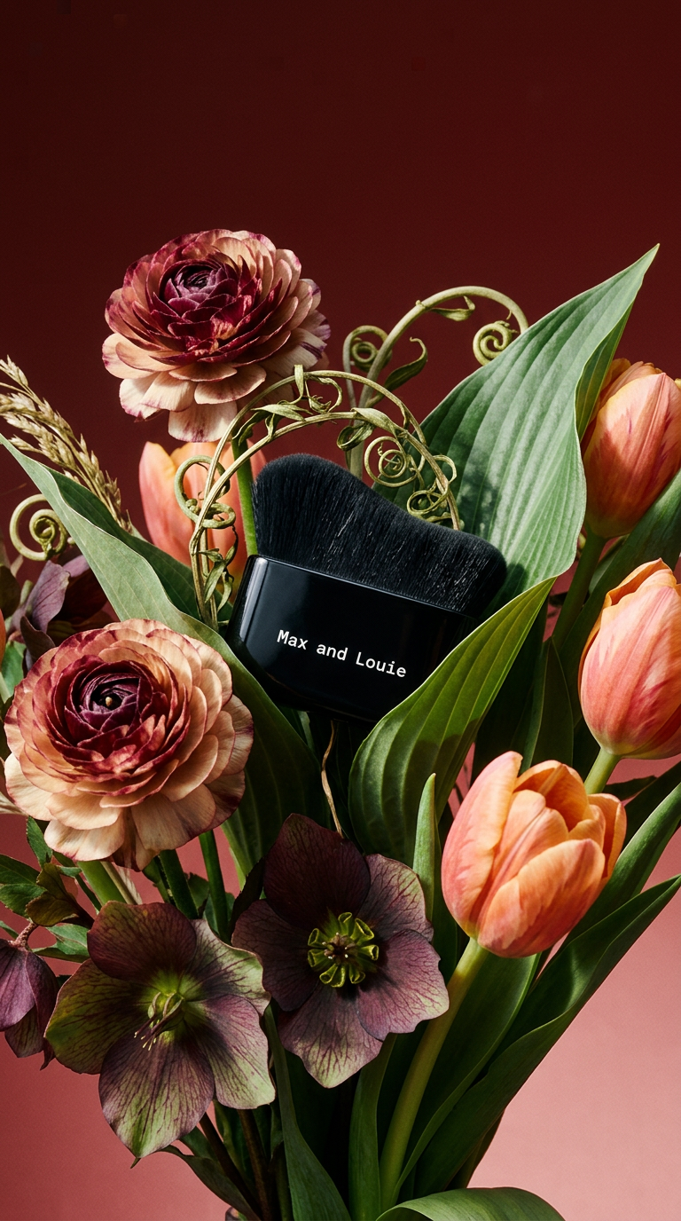 AI product shot of The Buff Brush