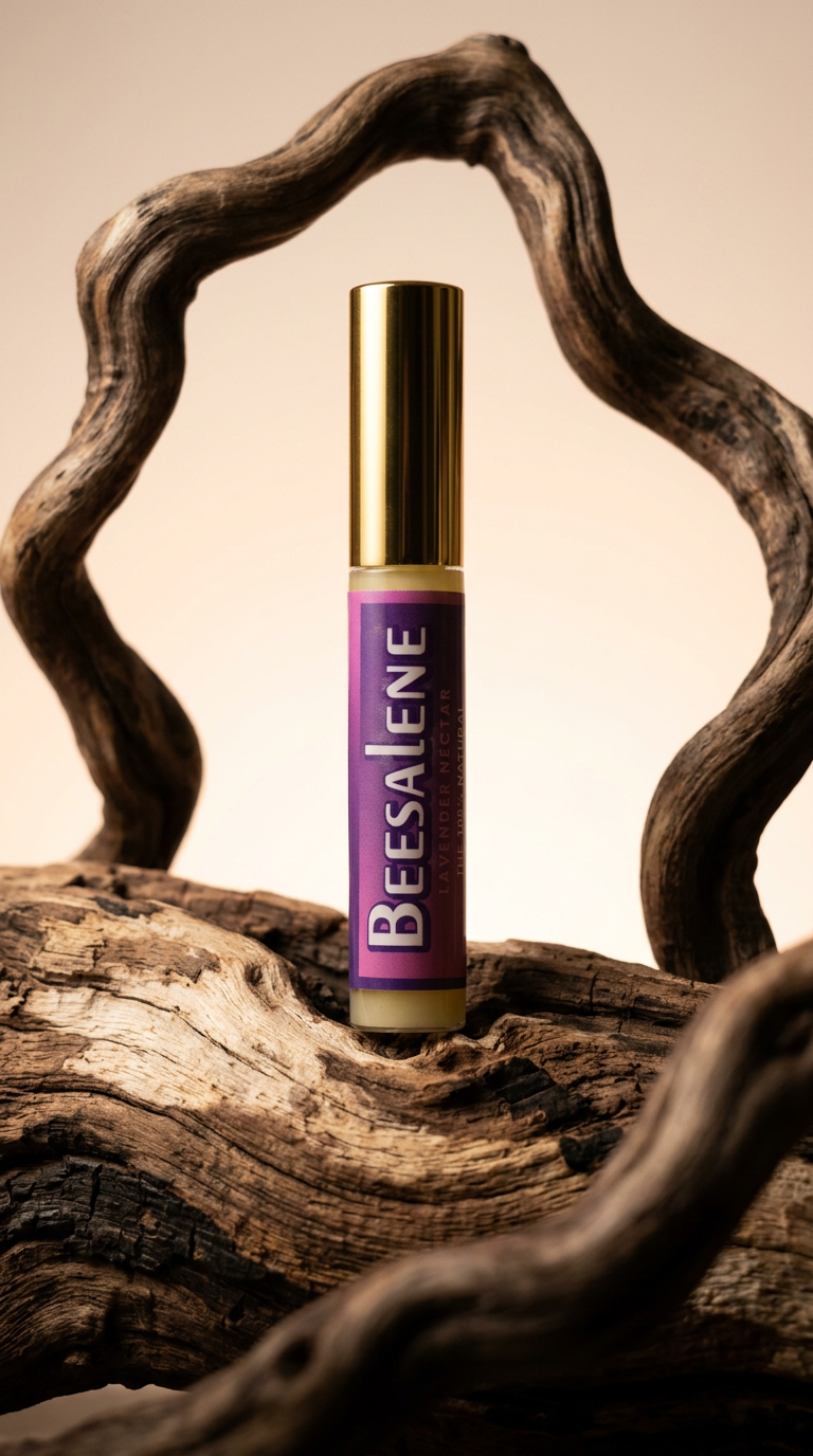 AI product shot of Scented Beesalene Lip Wand