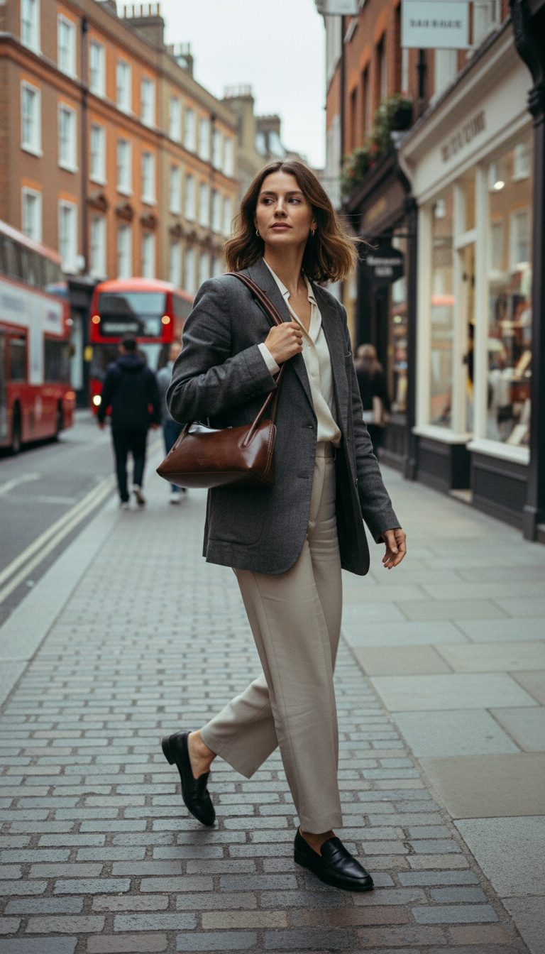 AI product shot of Fallon Chocolate Shoulder Bag