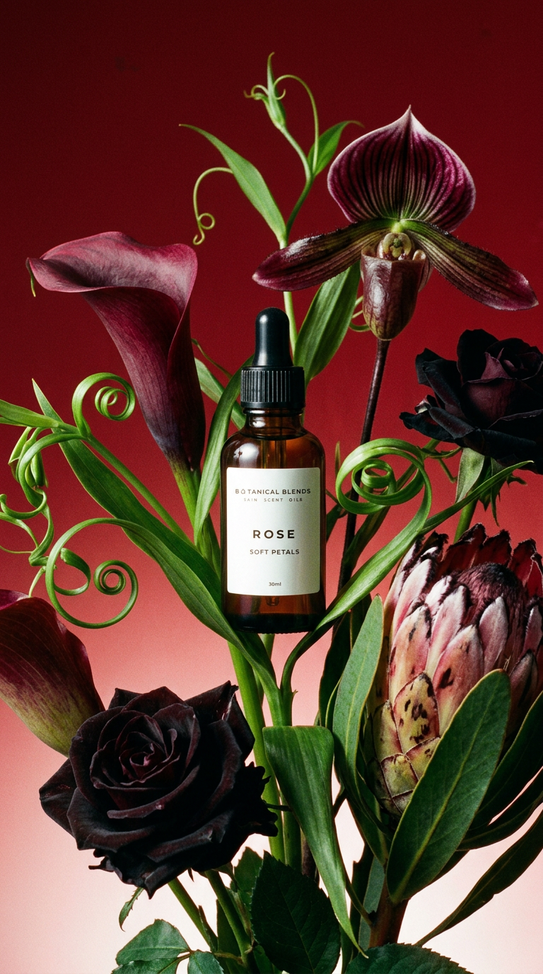 AI product shot of ROSE