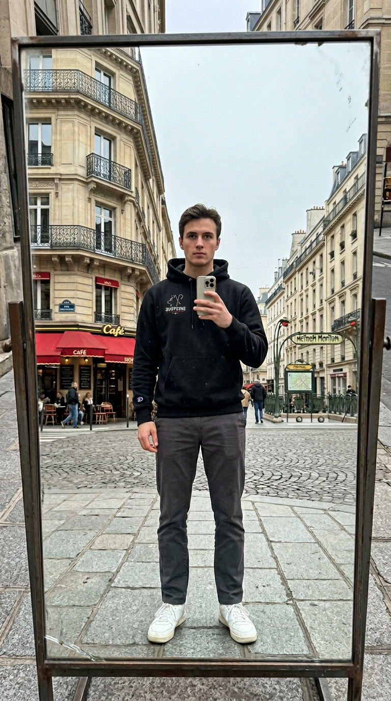 AI product shot of Hoodie