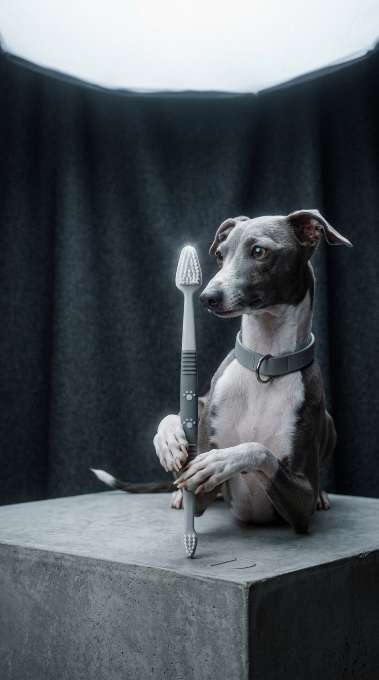 AI product shot of Dogman - Dobbelt Tandbørste