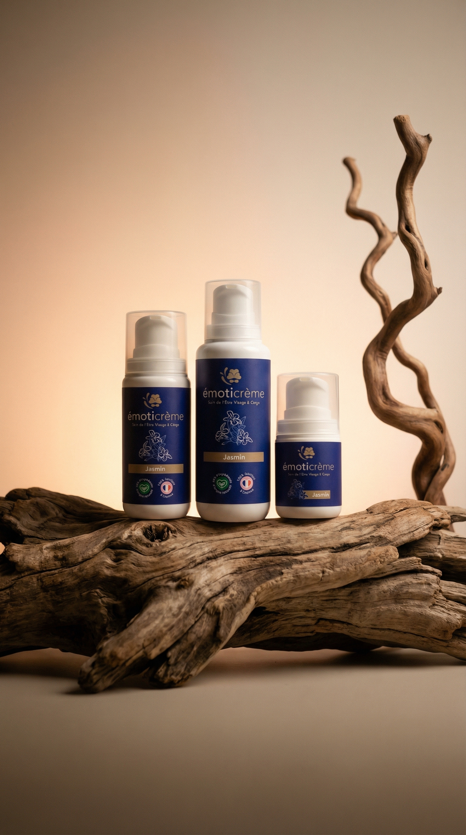 AI product shot of Émoticrème® Jasmin