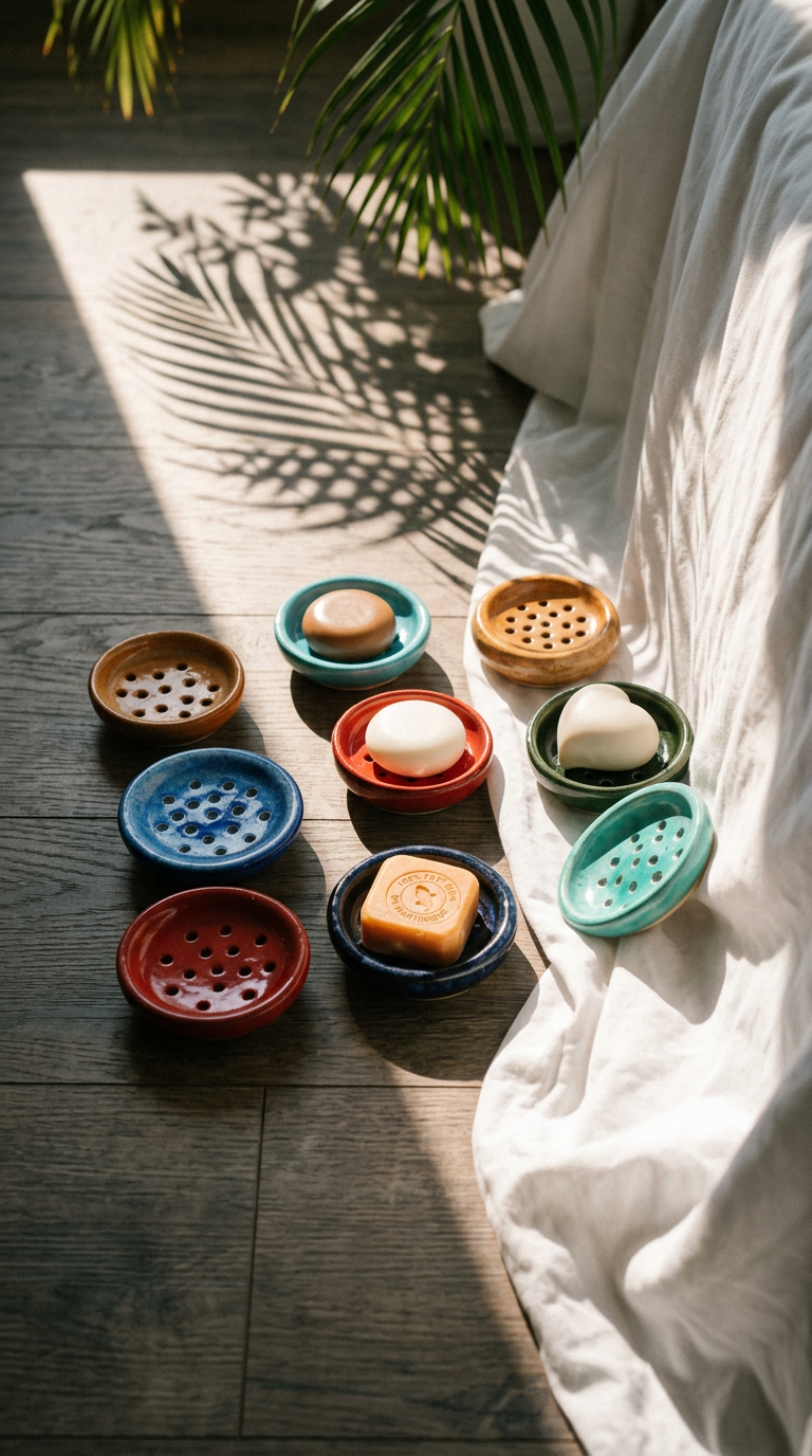 AI product shot of Porte-savons