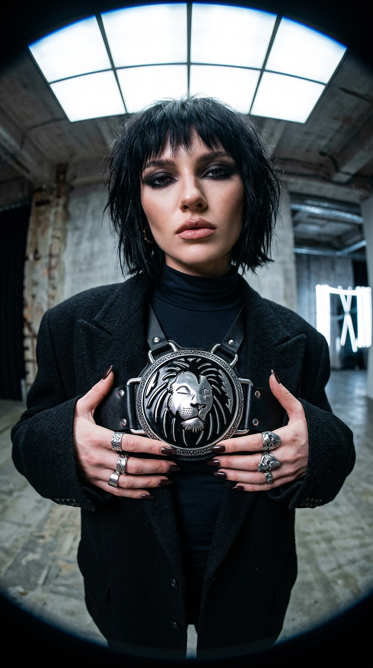 AI product shot of BlvckLionExpress