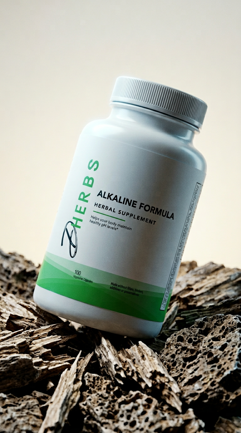 AI product shot of Alkaline Formula