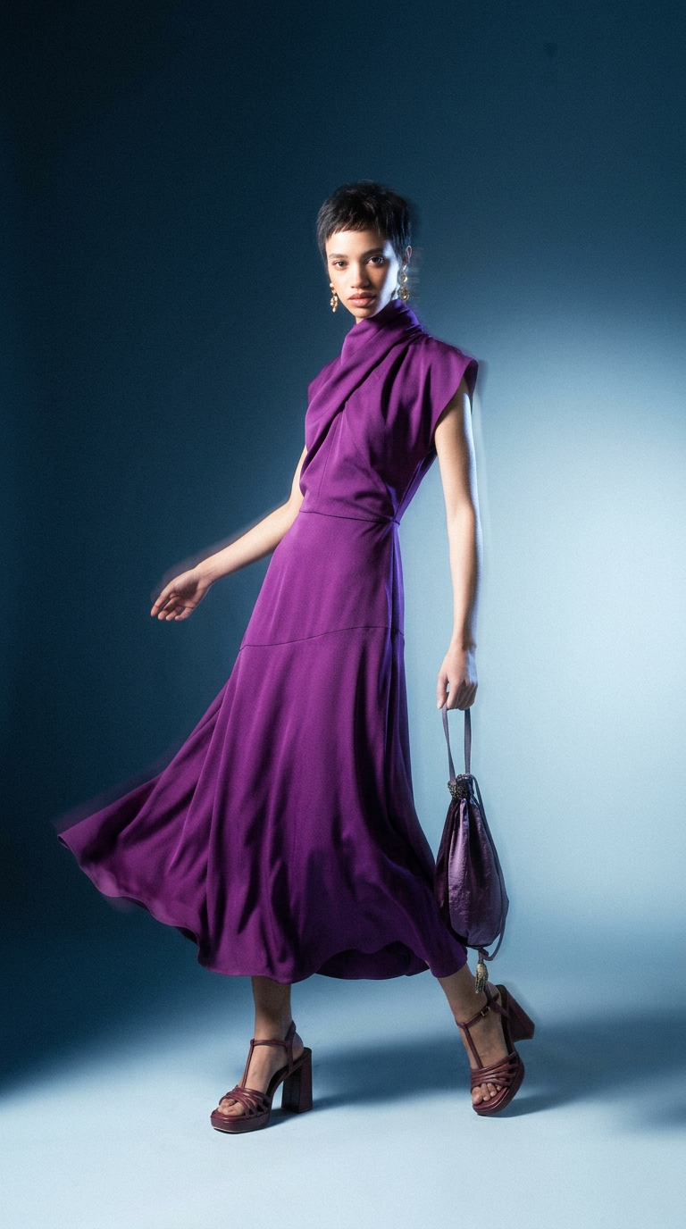 AI product shot of Zaria Dress