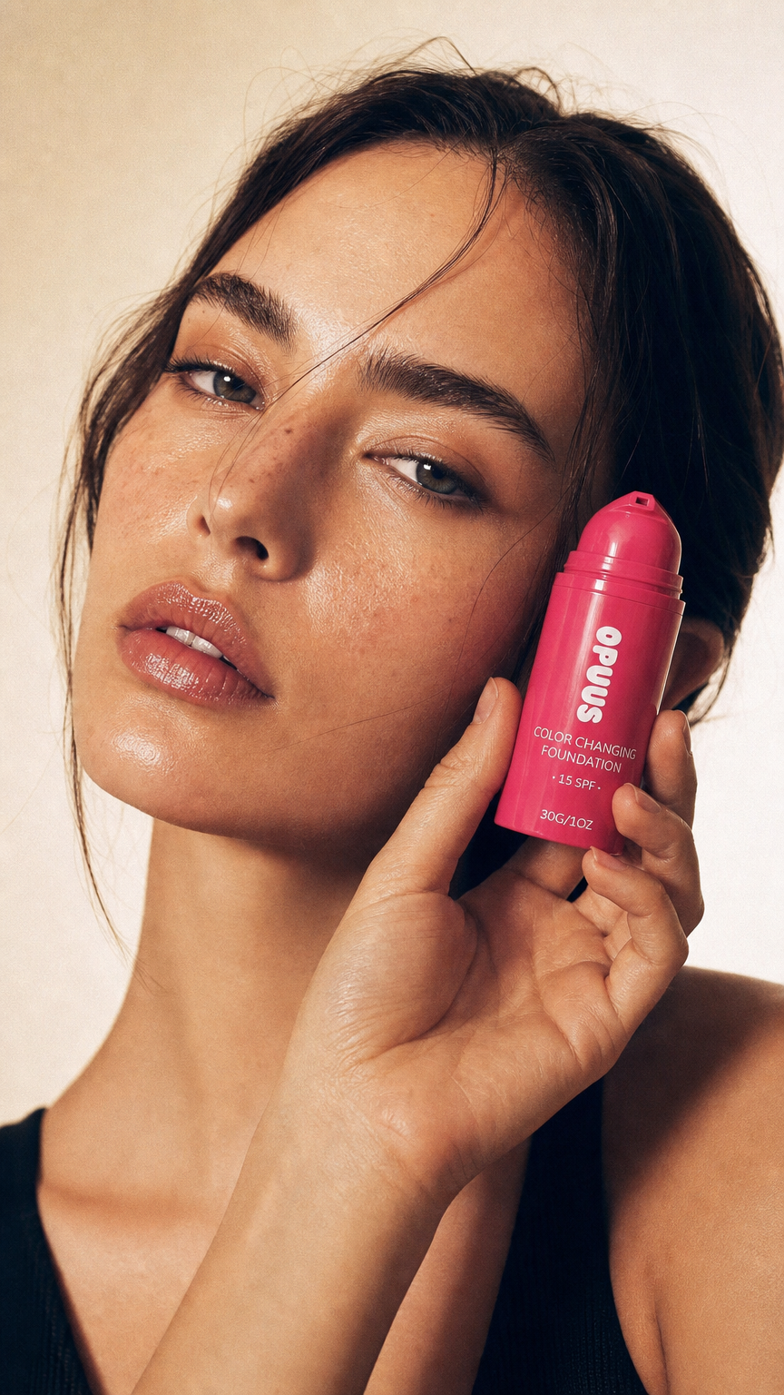 AI product shot of OPUUS — Fond de Teint Color-Adapt