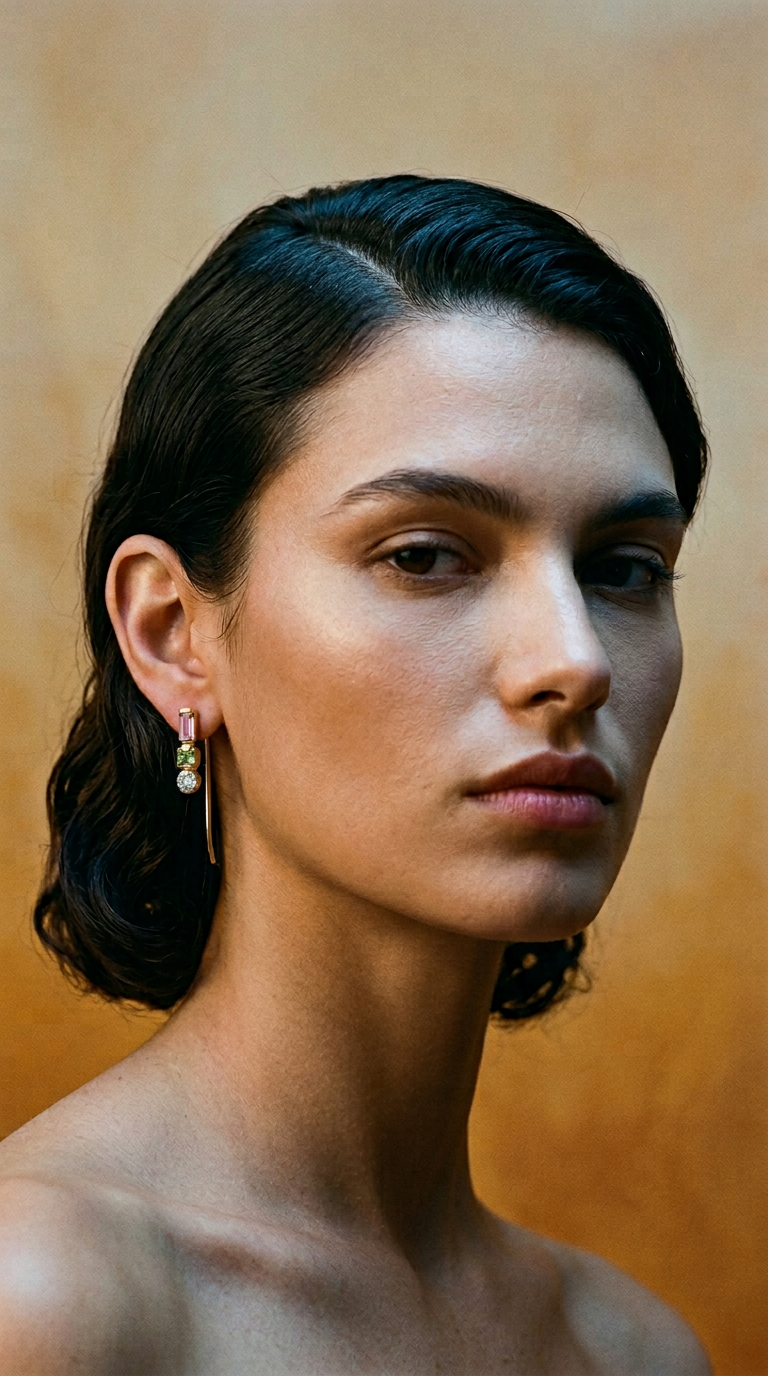 AI product shot of Better Together oorbellen Trio