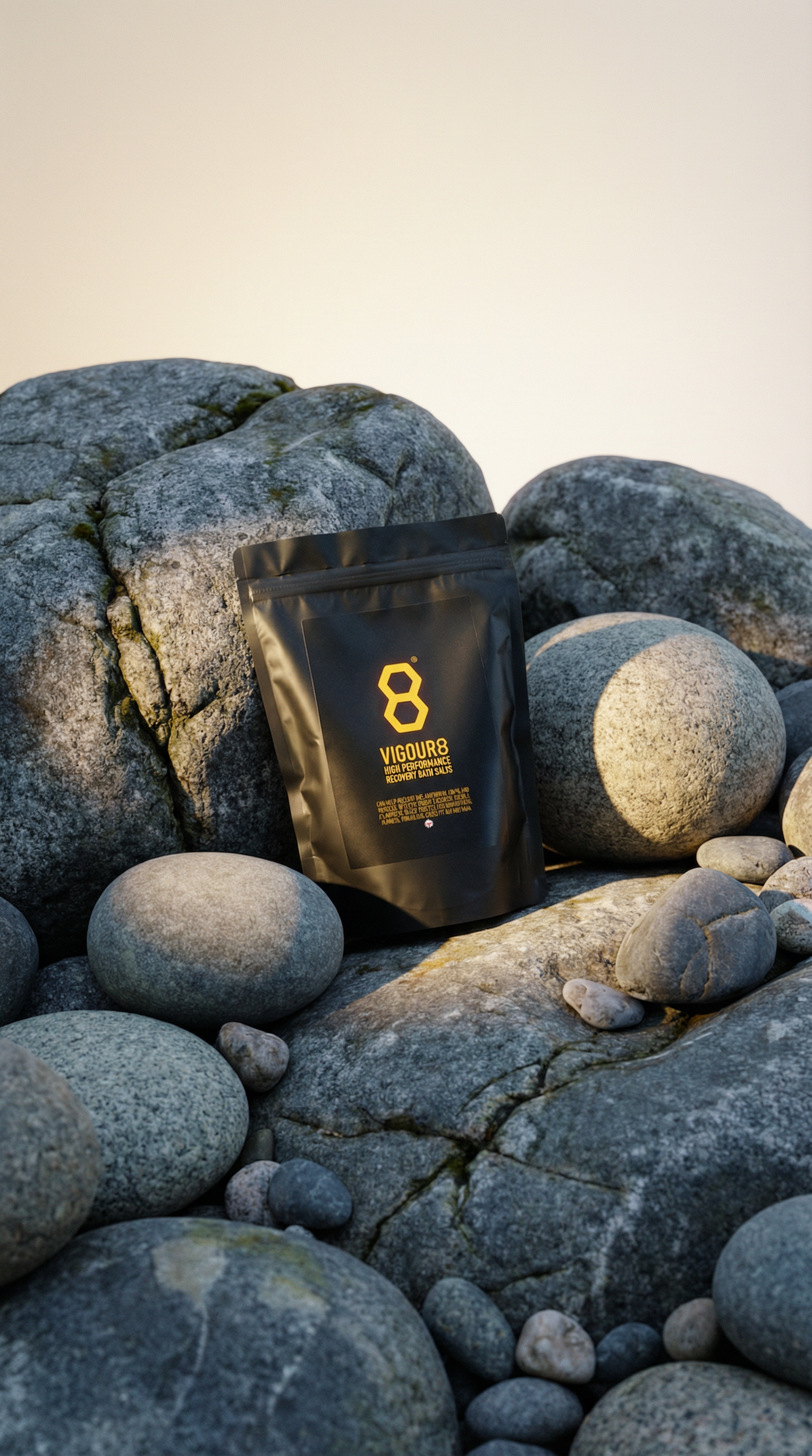 AI product shot of HIGH PERFORMANCE RECOVERY BATH SALTS 750 GRAMS