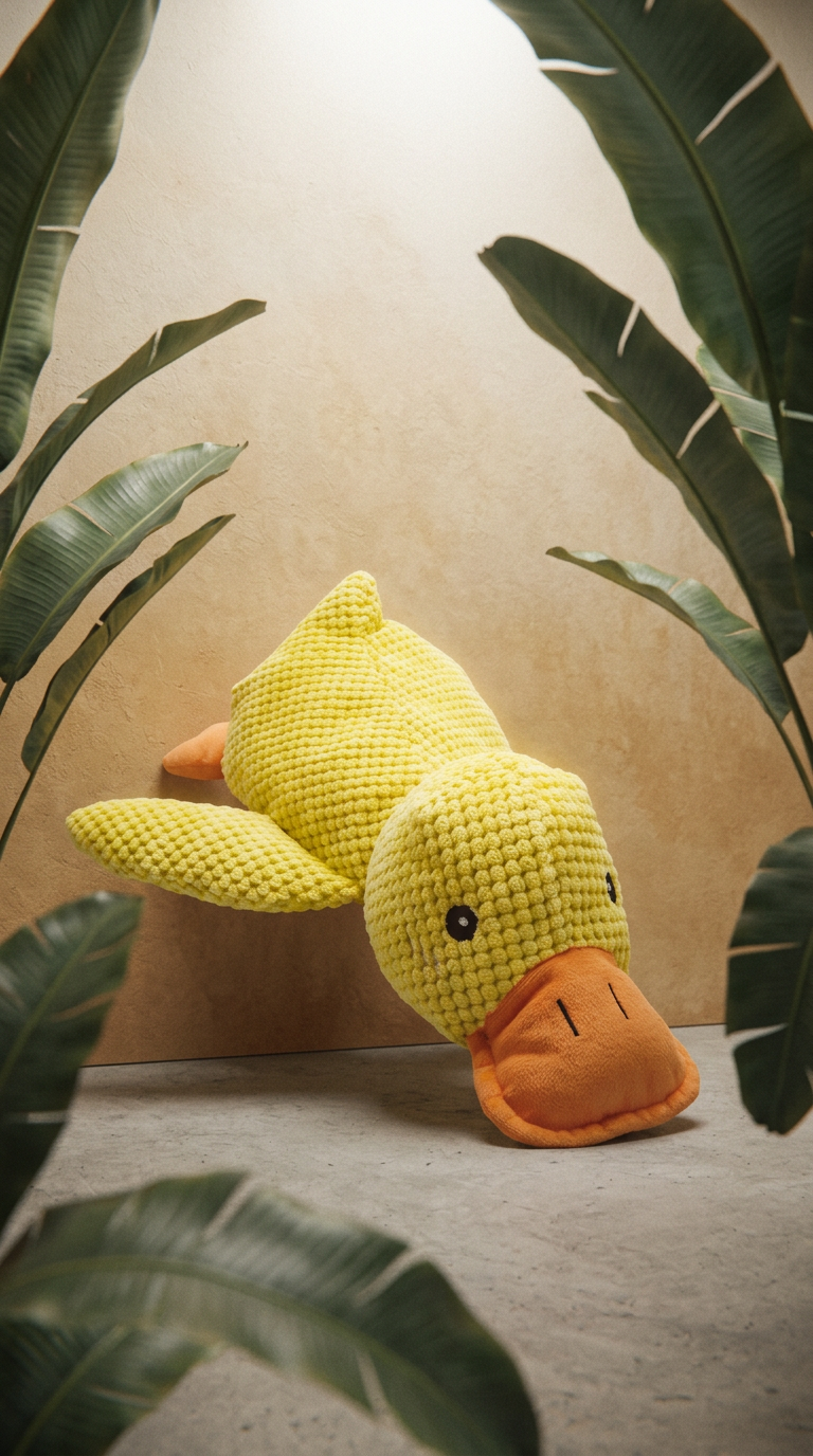 AI product shot of Anti-Stress-Ente - Der Bestseller