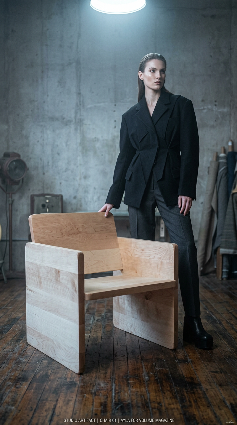 AI product shot of Dads Lounge Chair