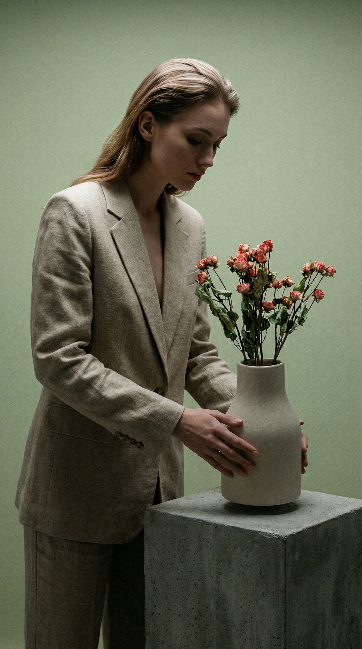 AI product shot of CITRUS | ROSE | SANDALWOOD CocoSoy Candle 340g