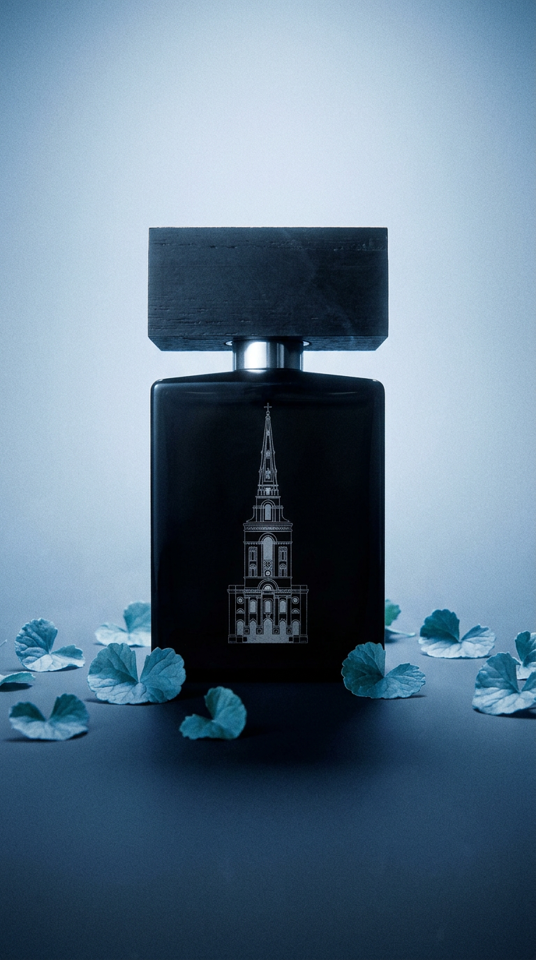 AI product shot of Terror & Magnificence Eau De Parfum