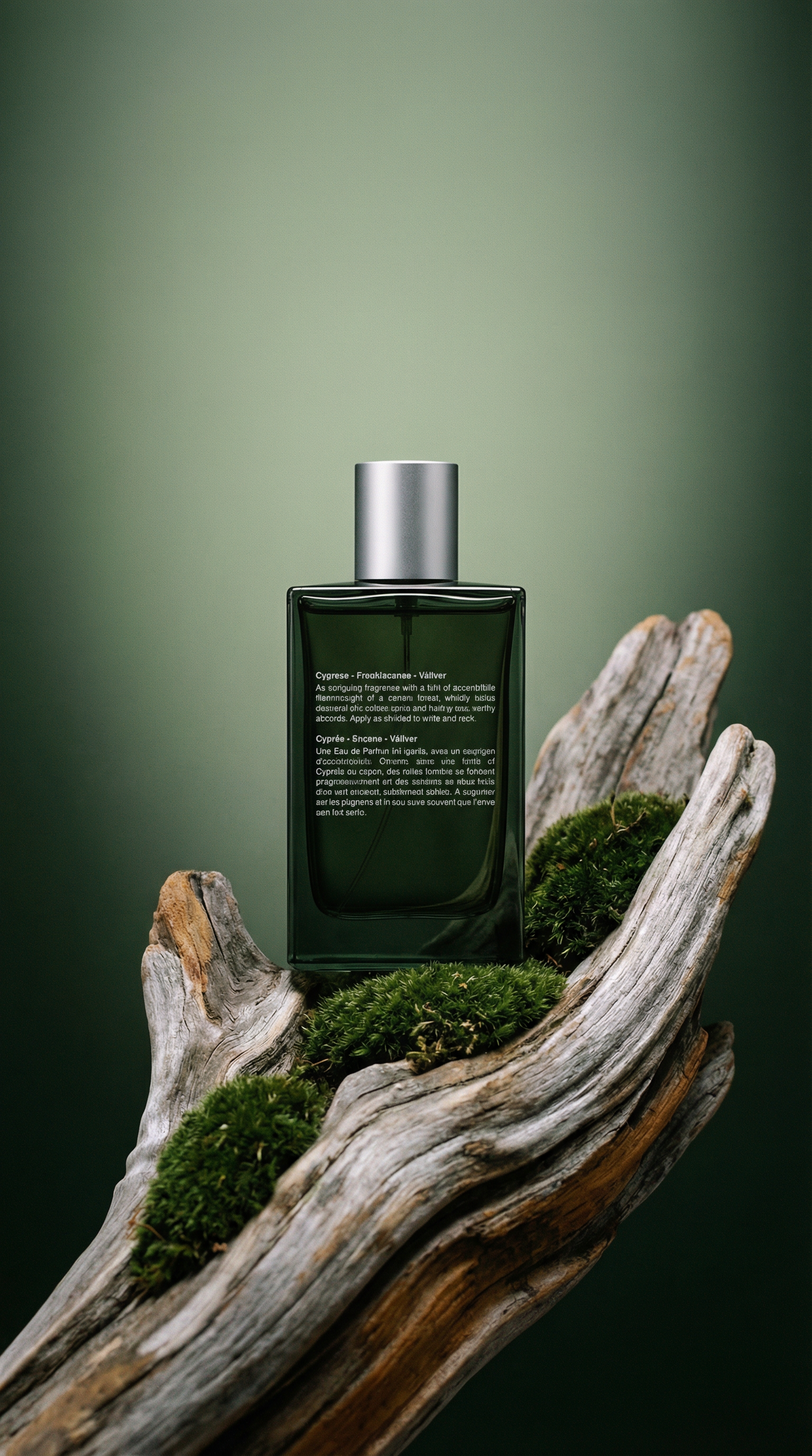 AI product shot of Hwyl Eau de Parfum