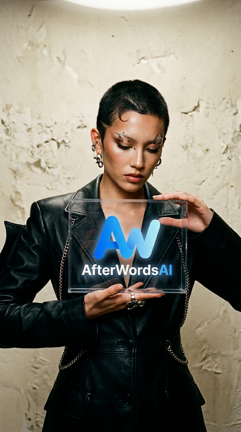 AI product shot of AfterWordsAI