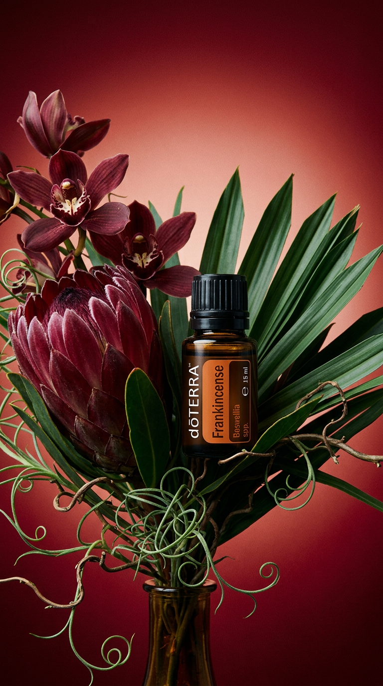 AI product shot of Frankincense (Weihrauch)