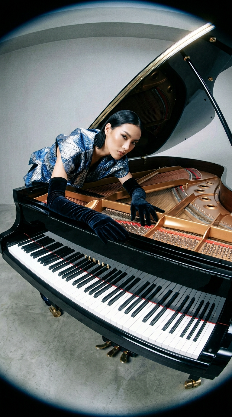 AI product shot of Yamaha Diskflügel S6XEN PRO Enspire