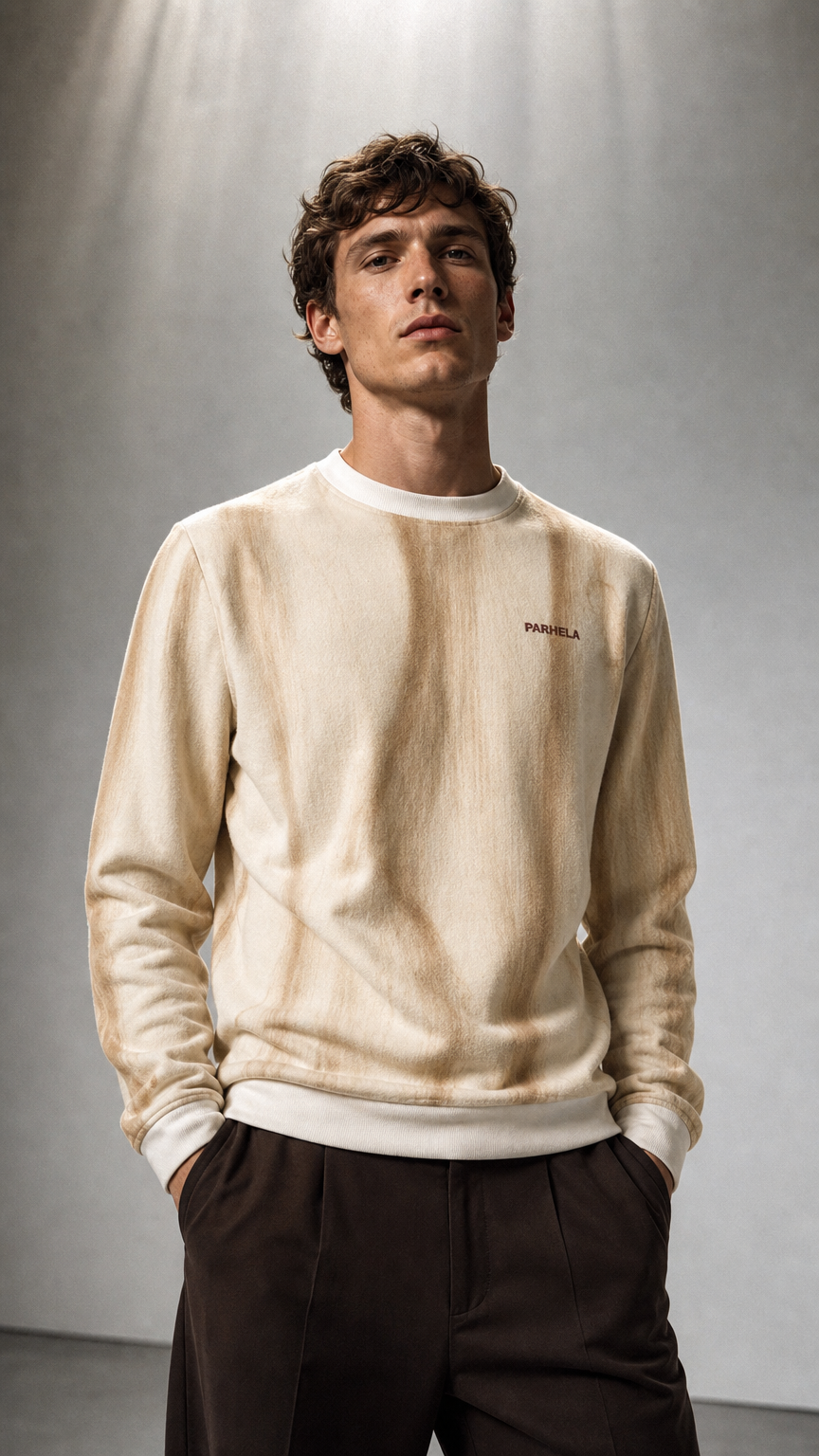 AI product shot of The Cappuccino Jumper