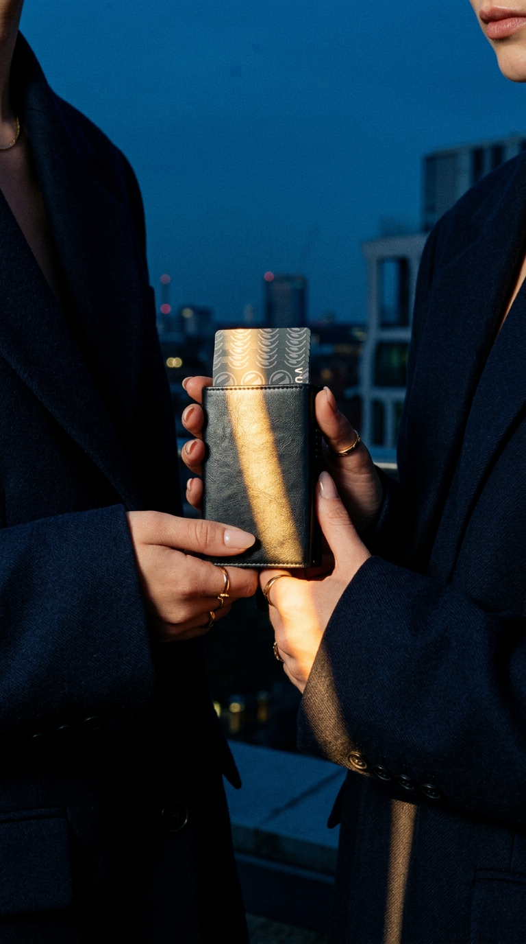 AI product shot of Travel Wallet