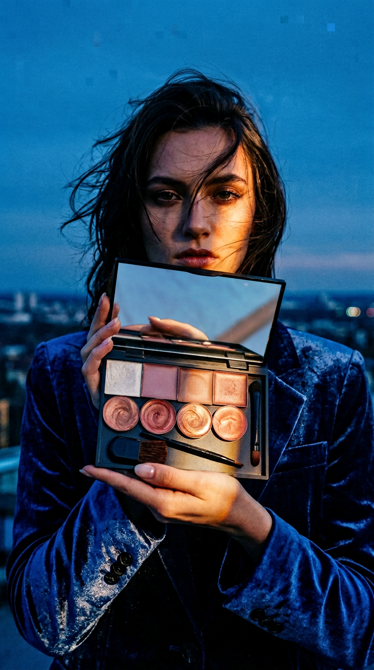 AI product shot of Wink & A Kiss Palette