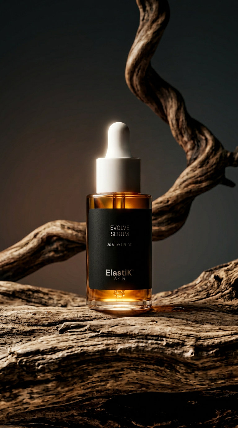 AI product shot of EVOLVE SERUM