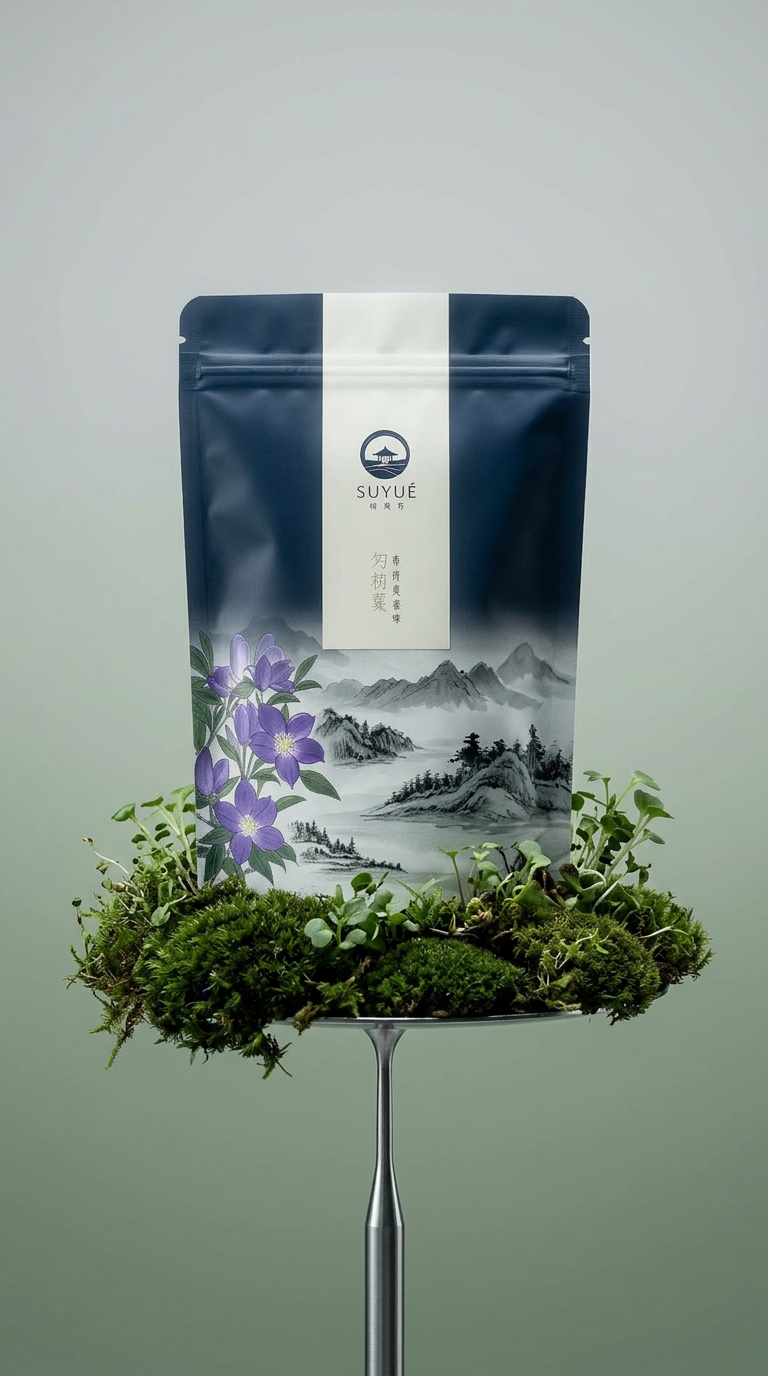 AI product shot of High-mountain Oolong