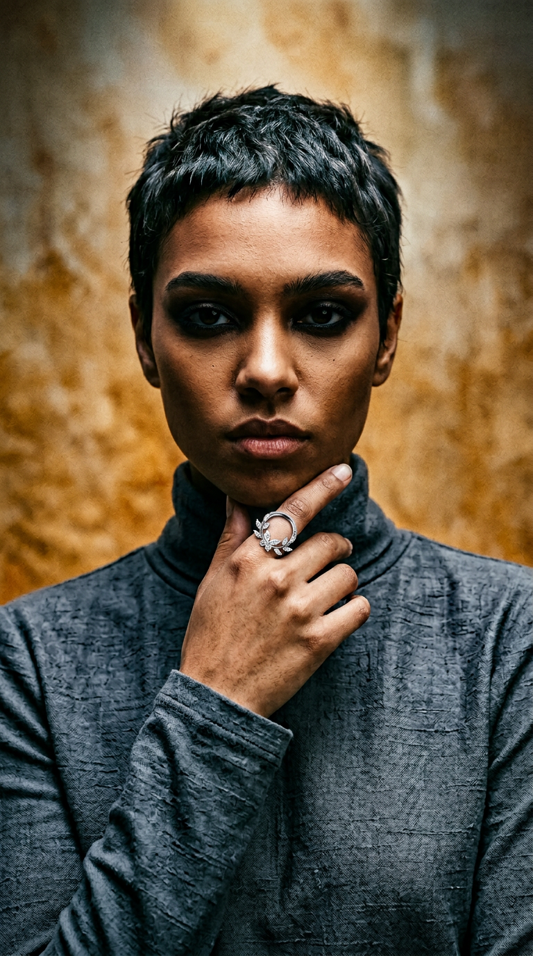 AI product shot of Clicker Ring T412