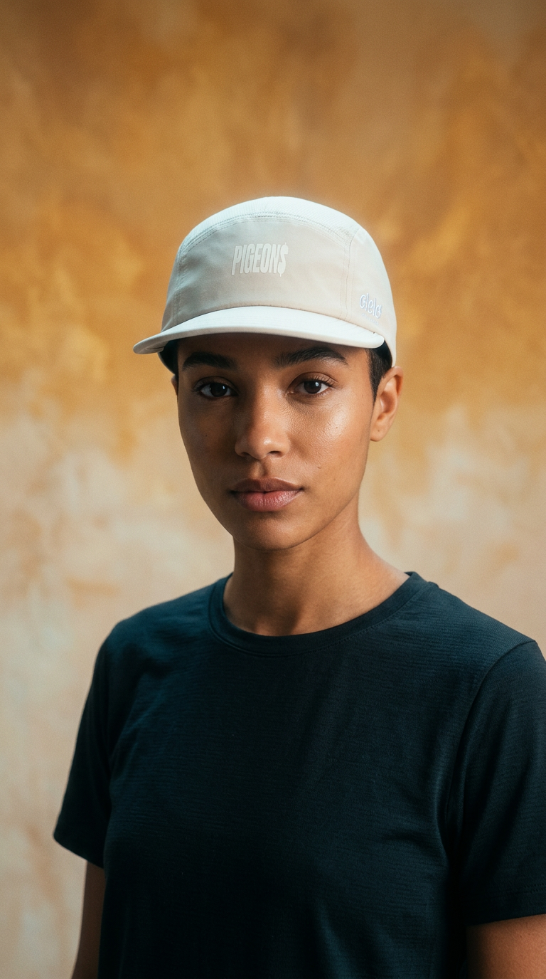 AI product shot of PIGEON$ CIELE GOCAP CAP 004