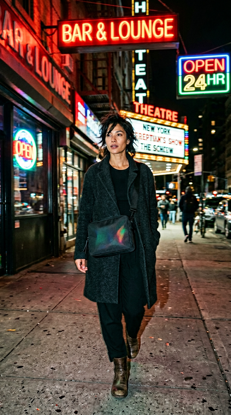 AI product shot of Mono Crossbody bag 13"