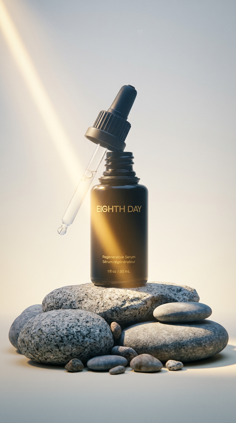 AI product shot of The Regenerative Serum