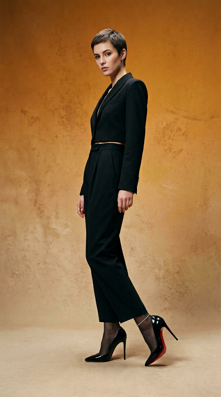 AI product shot of Red Bottoms - Classic