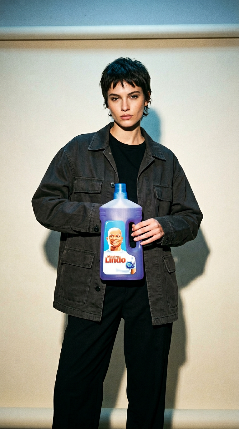 AI product shot of Mastro Lindo Lavanda