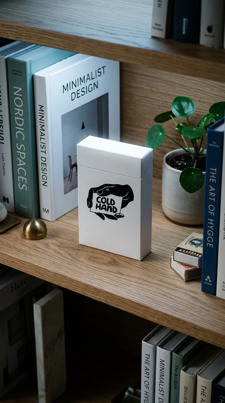 AI product shot of Cold Hand Card Game