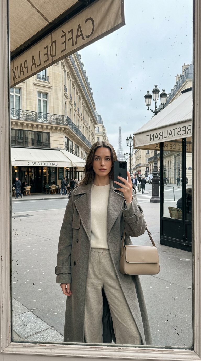 AI product shot of Bolso LOUISE Large Bucket