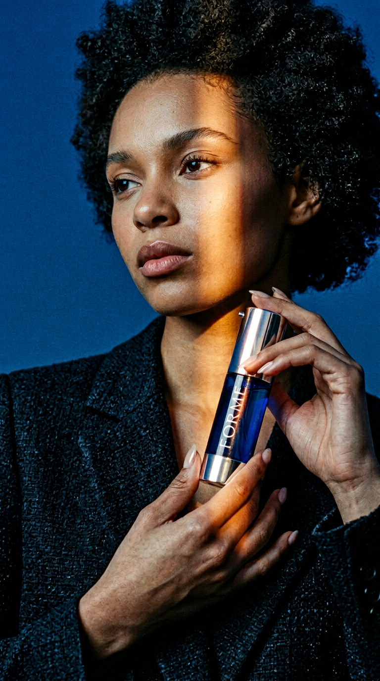 AI product shot of FORMÉ Copper Peptide Serum