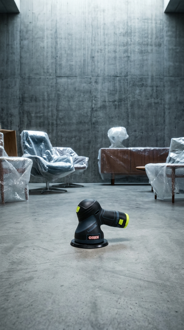 AI product shot of Machine Polisher