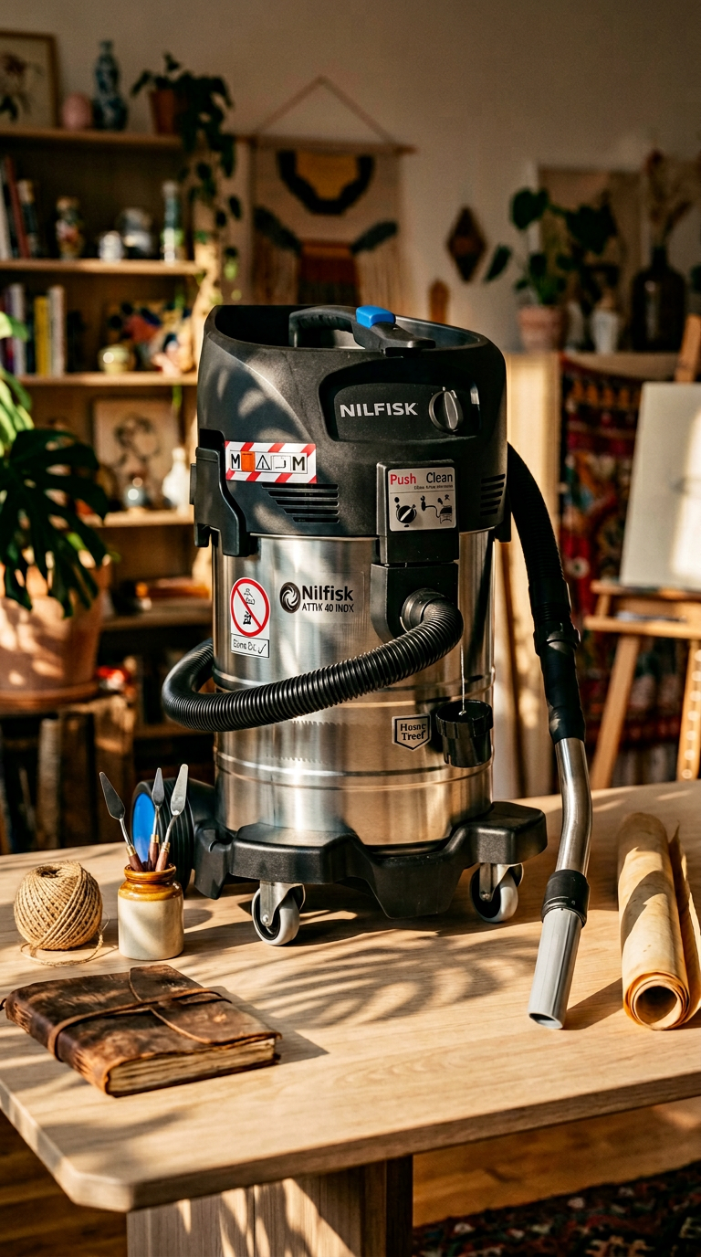 AI product shot of Nilfisk Sicherheitssauger Attix 40-0M PC Type 22