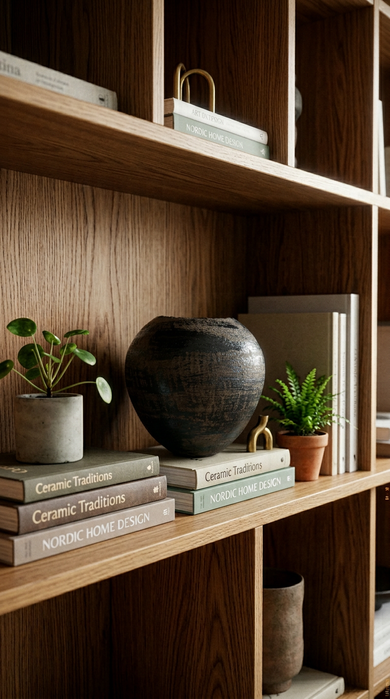 AI product shot of Brushed Manganese Vase | aoe