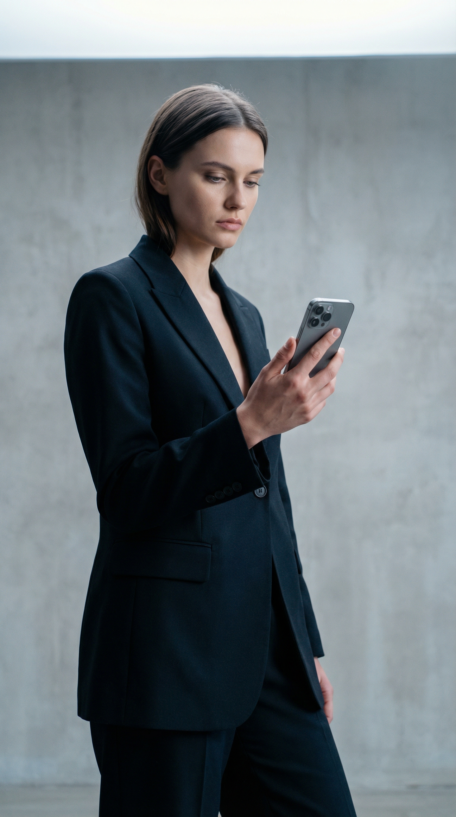 AI product shot of iPhone Air