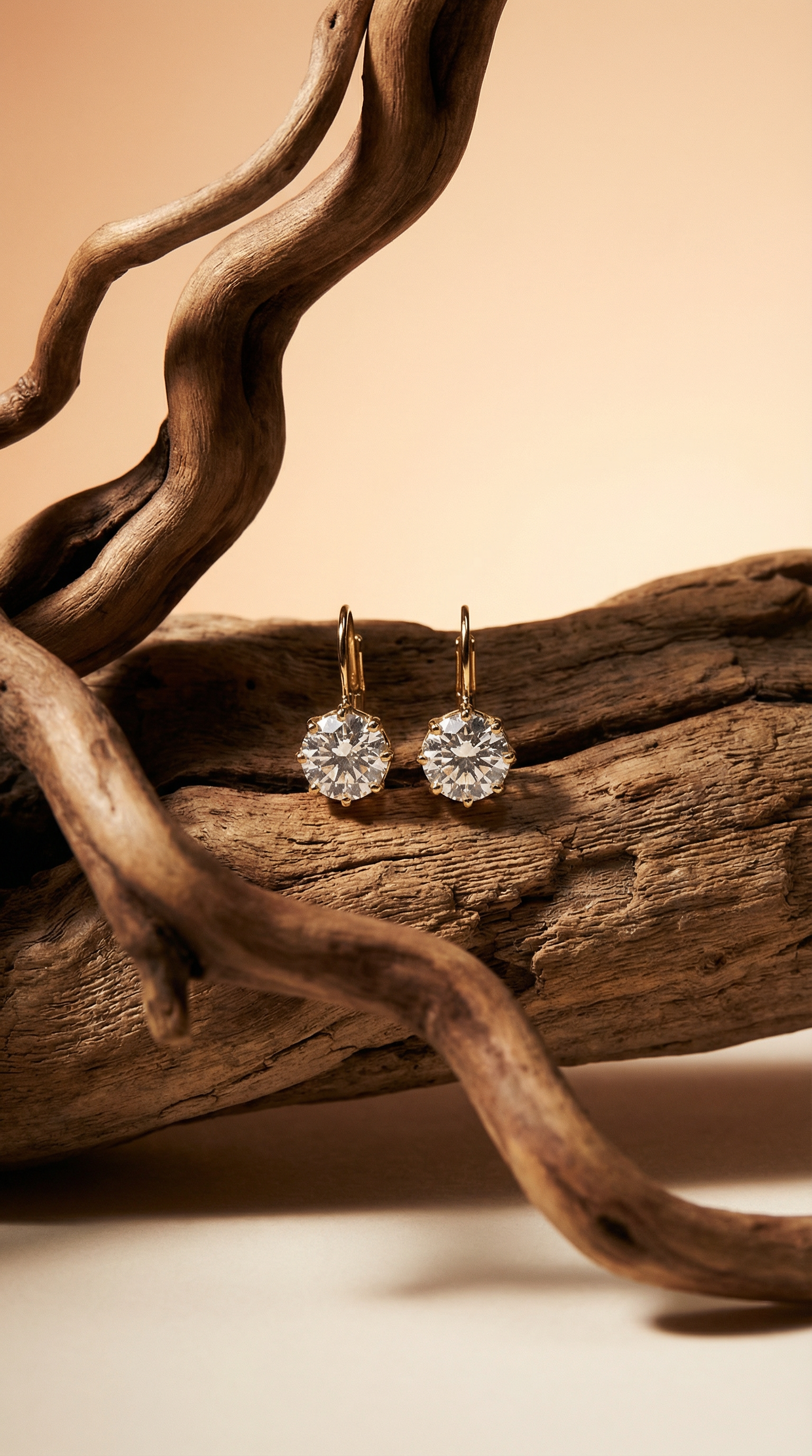 AI product shot of The Bentley Earrings