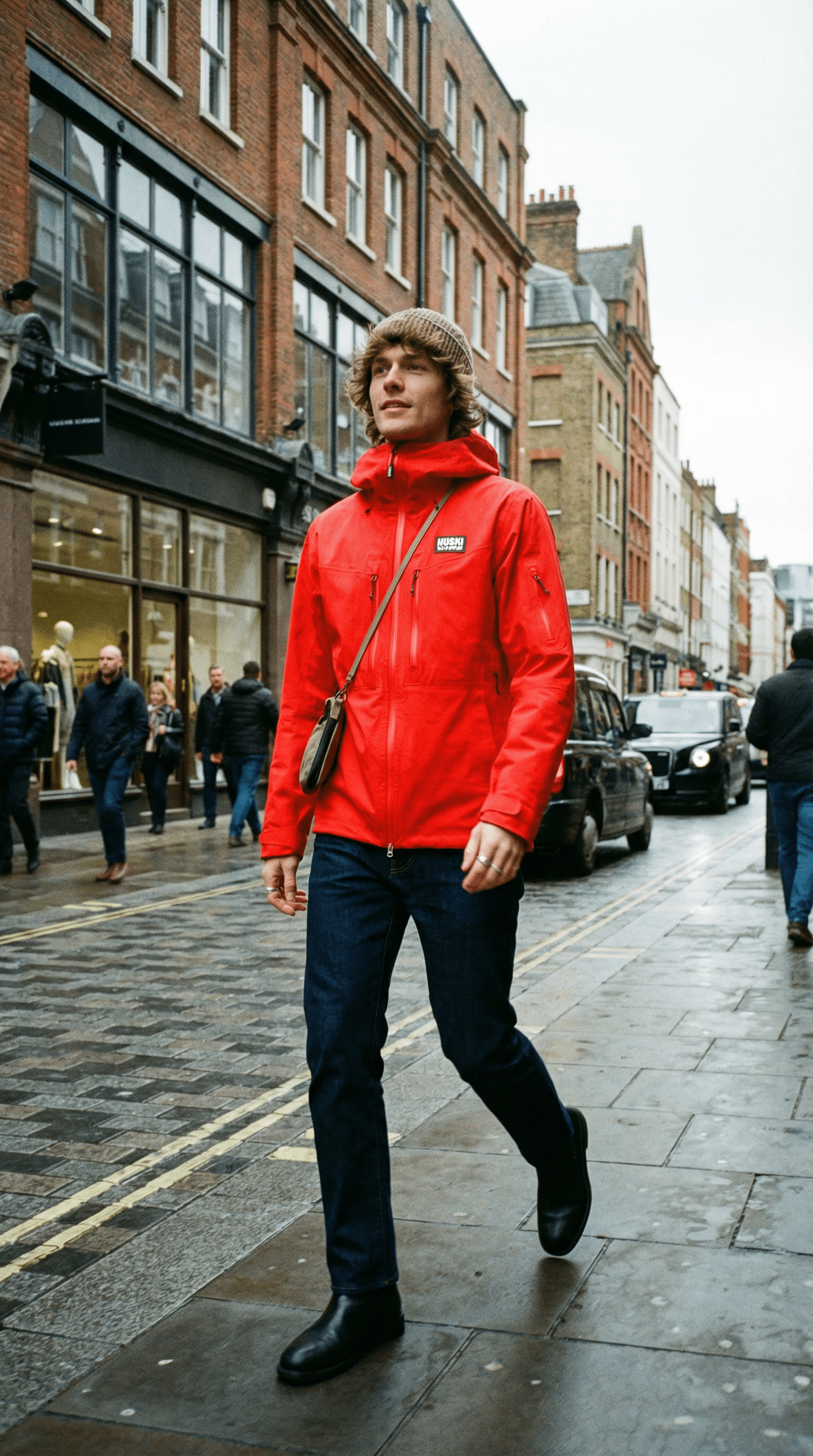 AI product shot of 3L SHELL JACKET