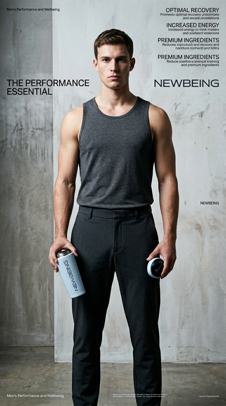 AI product shot of Newbeing Daily Essentials