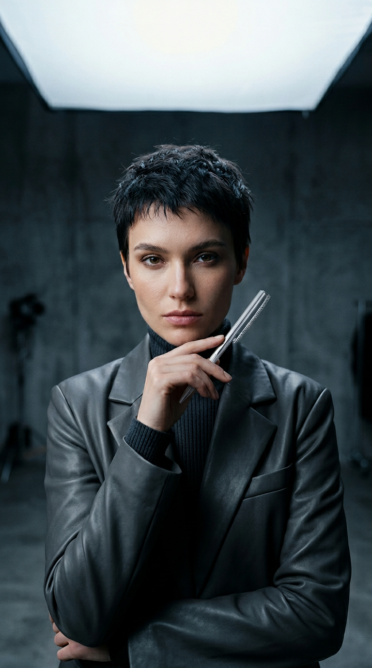 AI product shot of Silver Penclip + Pen (AAASHM0111)